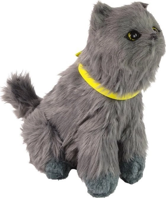 LeanToys Interactive Plush Kitten Meows  Moves