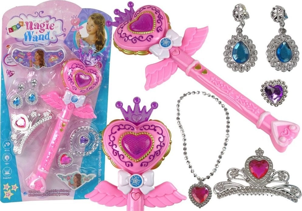 Interactive magic wand + accessories 12735