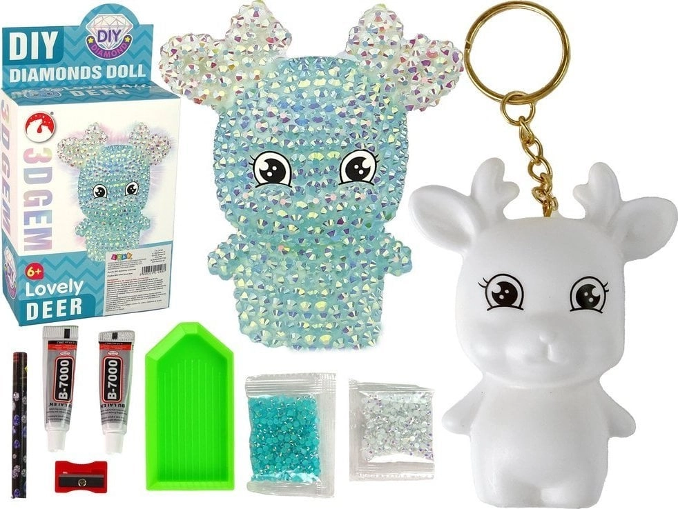 LeanToys DIY Kit Diamond Reindeer DIY