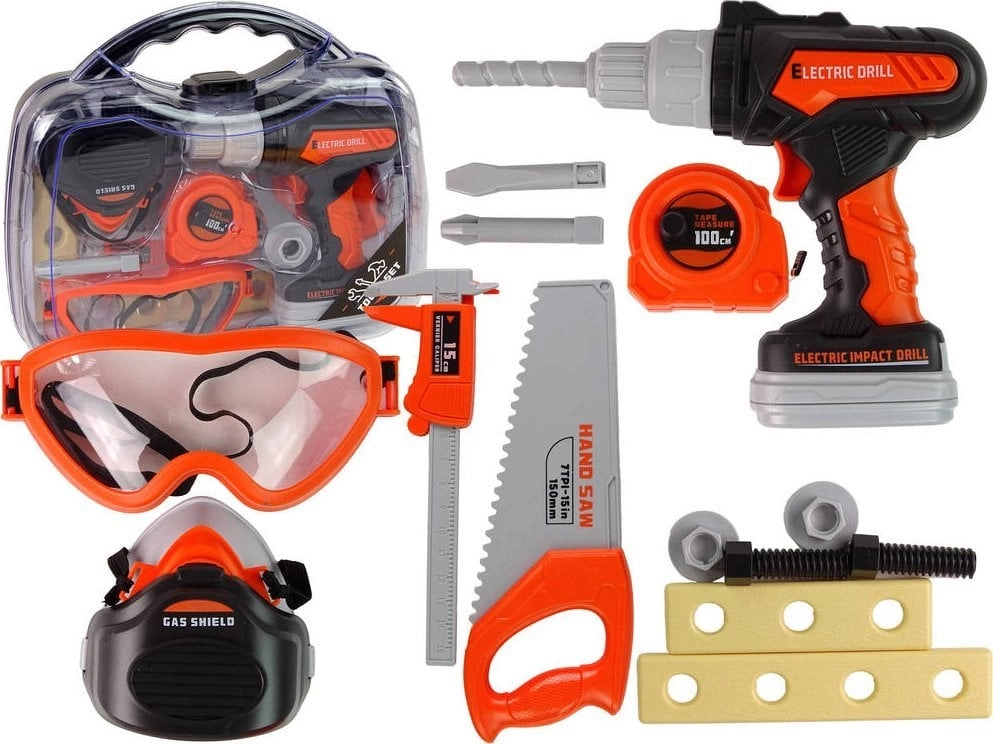 LeanToys Tool Set Battery Operated Screwdriver