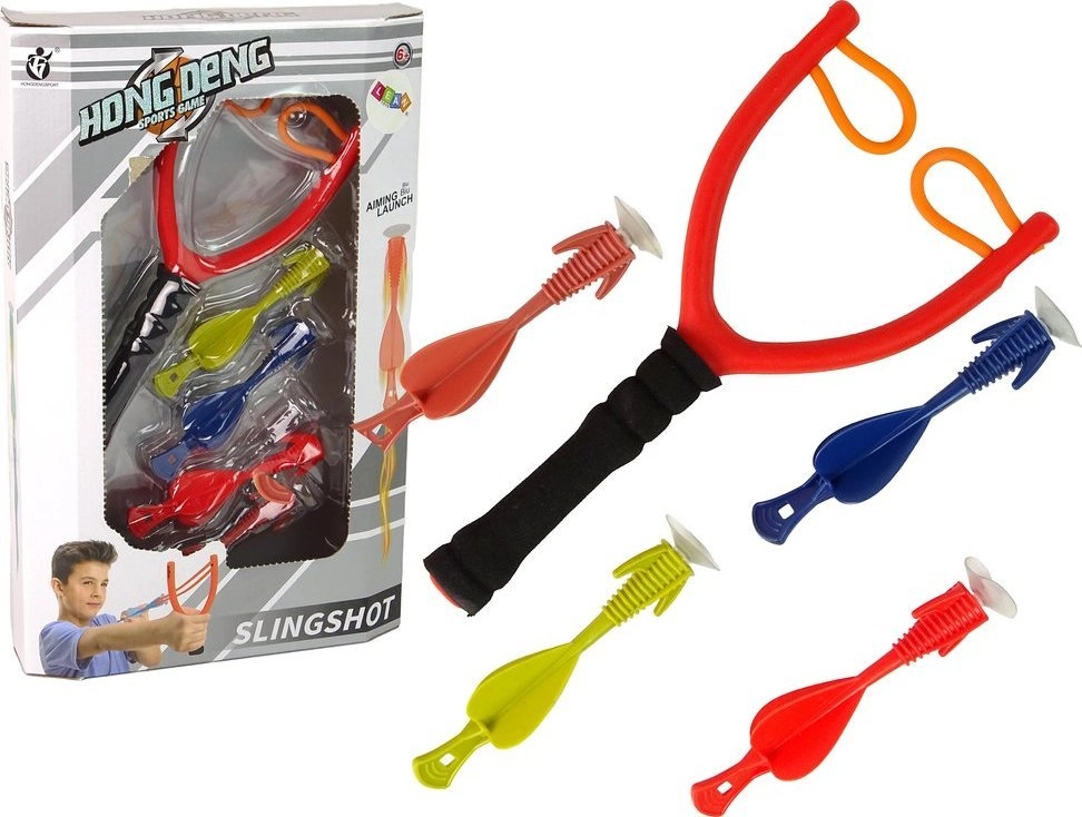 LeanToys Shooting Slingshot Long Range Arrow