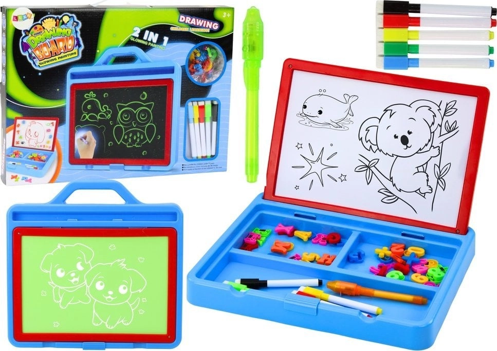 LeanToys Drawing Board Light Painting 2in1