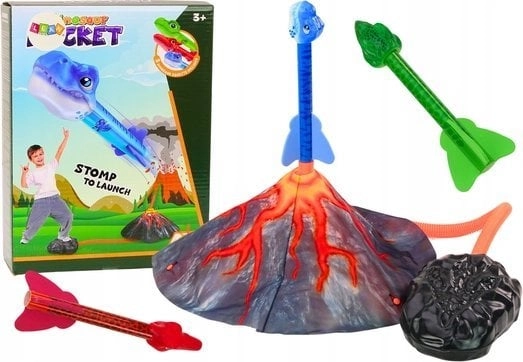 LeanToys Game Set Adjustable Rocket Launcher