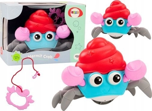 LeanToys Crawling Crab Clockwork Colorful Walking