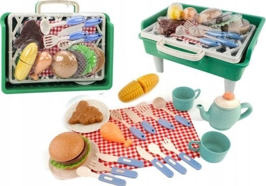 LeanToys Barbecue Set Grill Food Cutlery