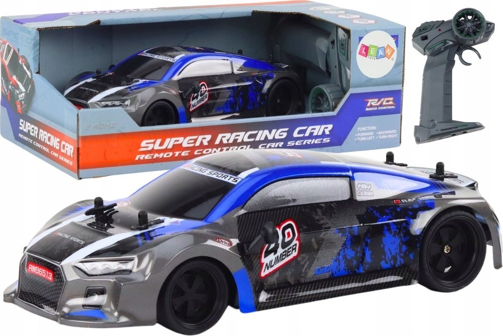 LeanToys RC Remote Control Car 1:18
