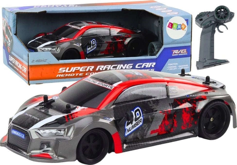 LeanToys RC Remote Control Car 1:18