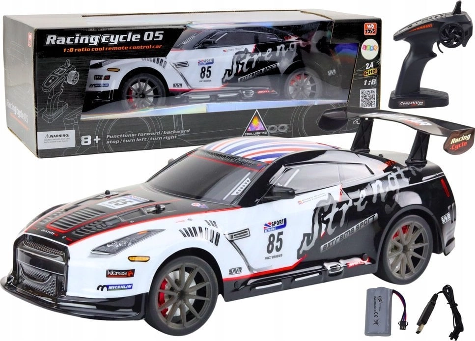 LeanToys Large Sports Car Remote Controlled