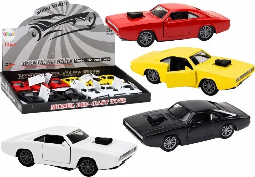 LeanToys Driven Car 1:32 Lights Sounds