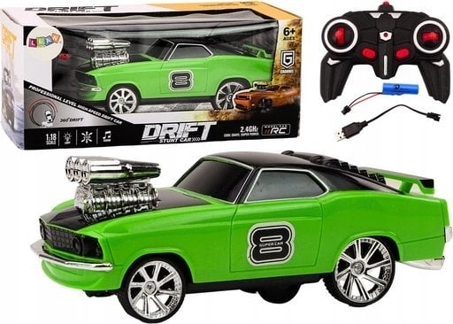 LeanToys Remote Control Car 1:18 Drift