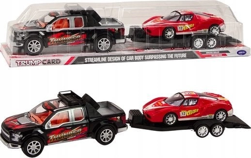 LeanToys Auto Pickup Truck With Tow