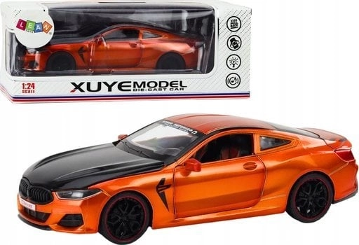 LeanToys Sports Car Metal Friction Drive