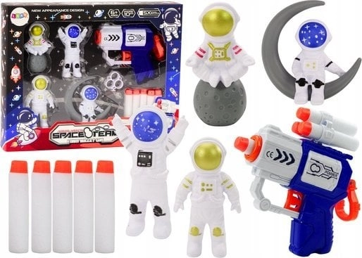 LeanToys Space Cosmonauts Soft Dart Gun