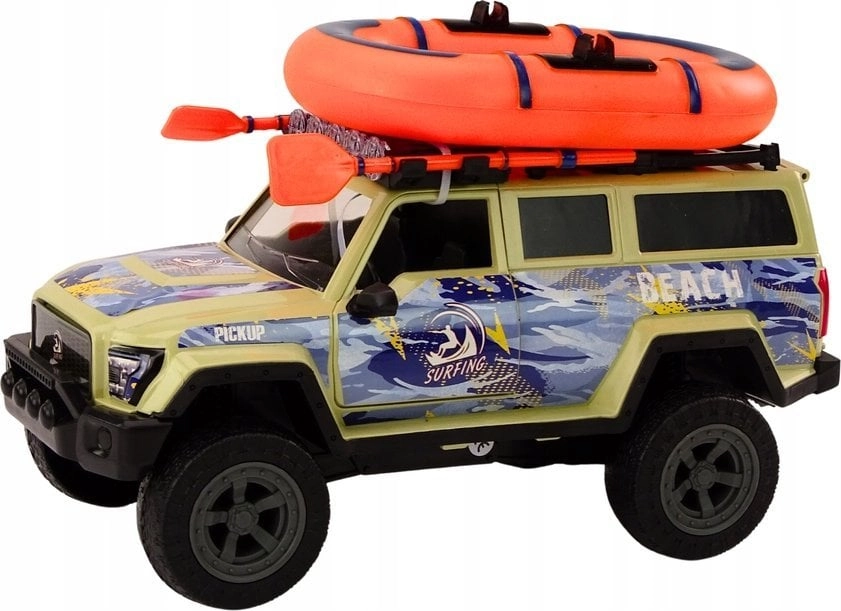 LeanToys Serfera Off-Road Car Inflatable Boat