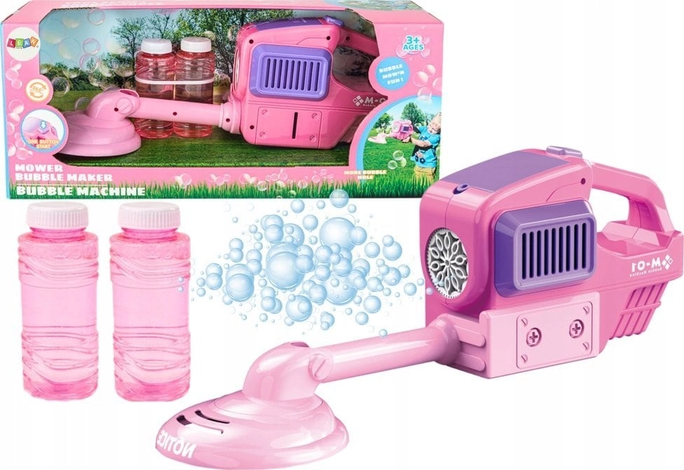LeanToys Bubble Machine Lawn Mower Trimmer