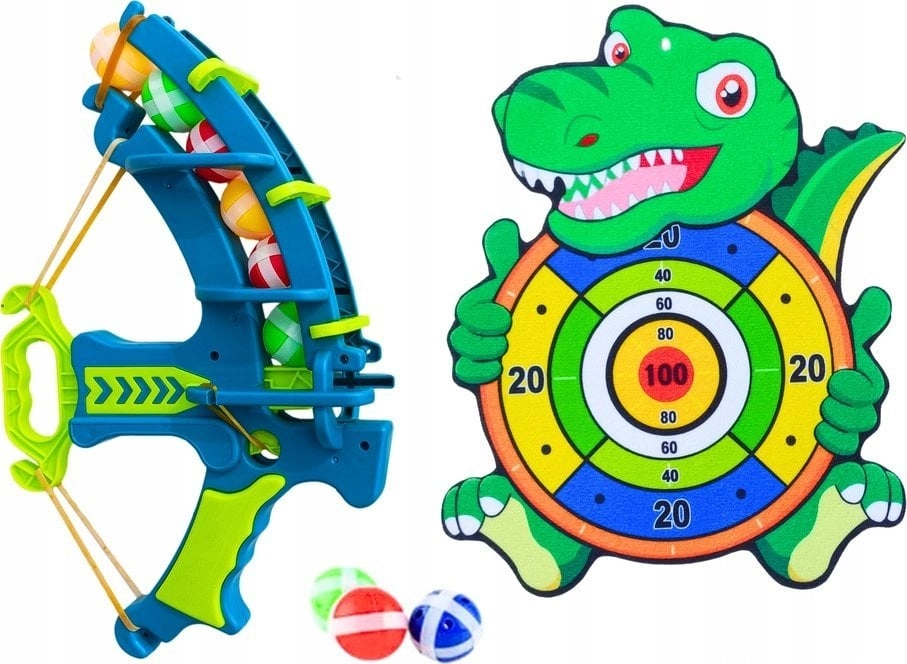 LeanToys Velcro Ball Shield Dragon Gun
