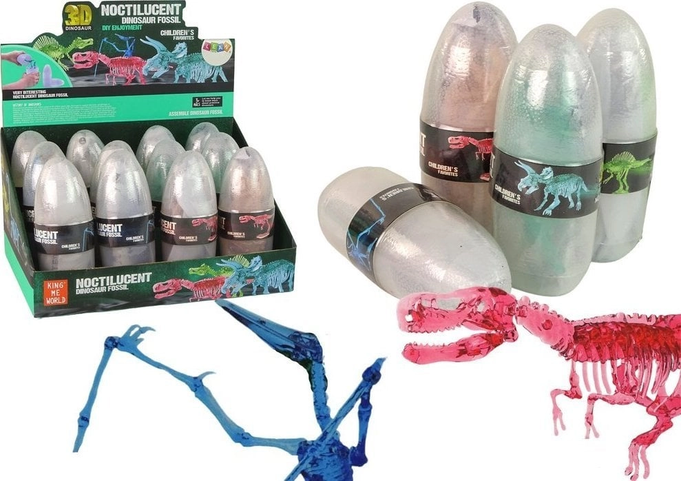 LeanToys Openable Dinosaur Egg Action Figure