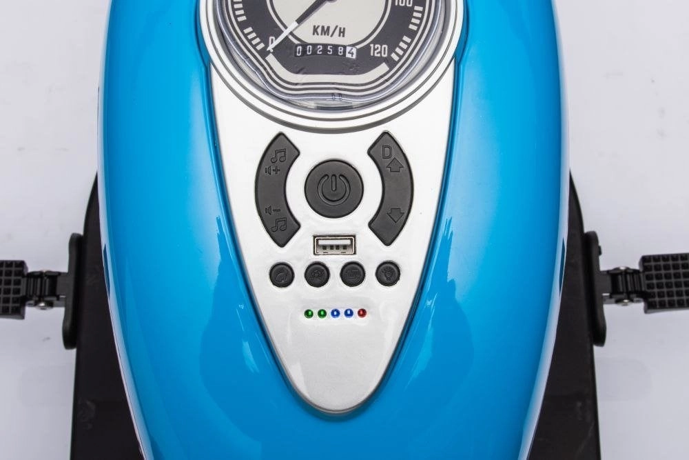 Battery-powered Tricycle Motor LL6688 Blue 24V