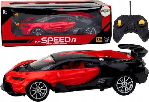 LeanToys Remote Controlled Sports Car Red