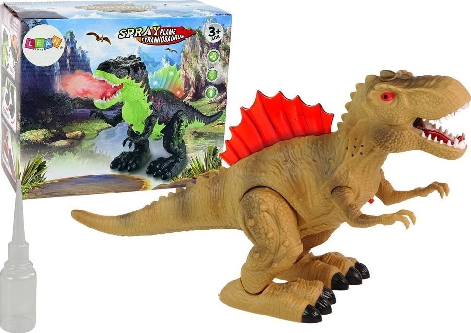 LeanToys Dinosaur Breathes Fire Water Steam