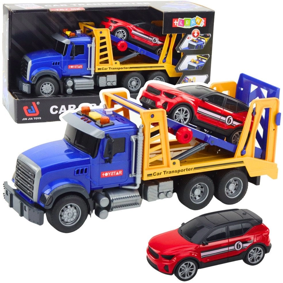 Set: Truck  Tow Truck  Transporter  Car