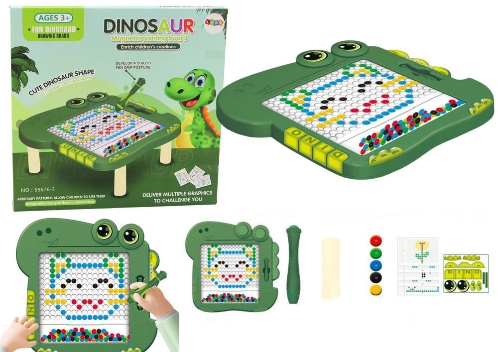 Educational Magnetic Board Dinosaur Pad Puzzle