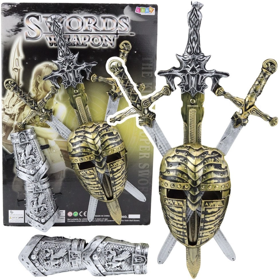 Lean Toys Rinkinys Knight 3 Swords