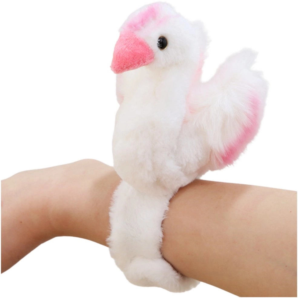 Plush Swan Mascot Headband and Wrist