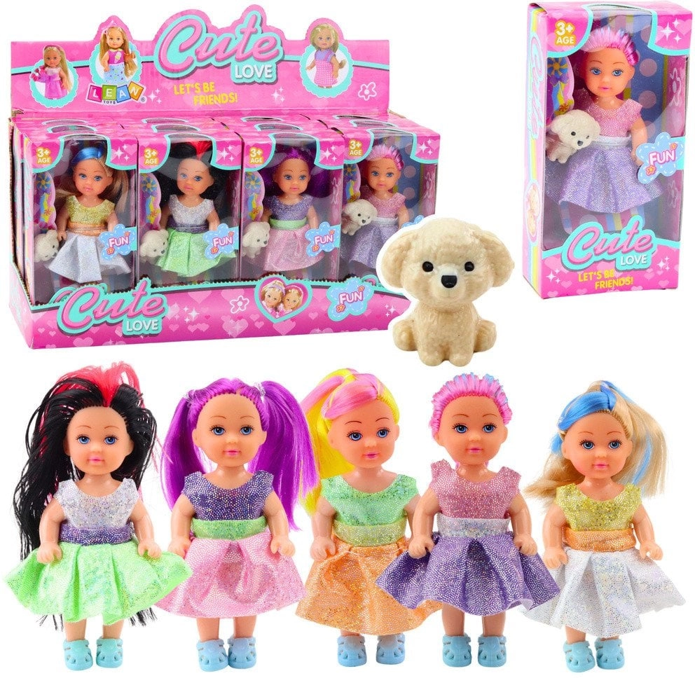 Set of Mini Doll in a