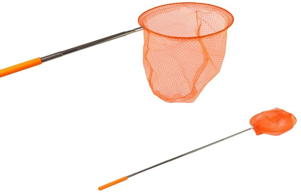 Telescopic butterfly net orange 85 cm