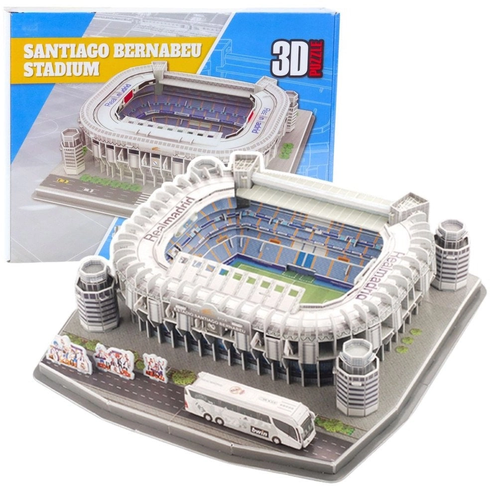 Puzzle 3D Stadion Piłkarski Santaigo Bernabeu