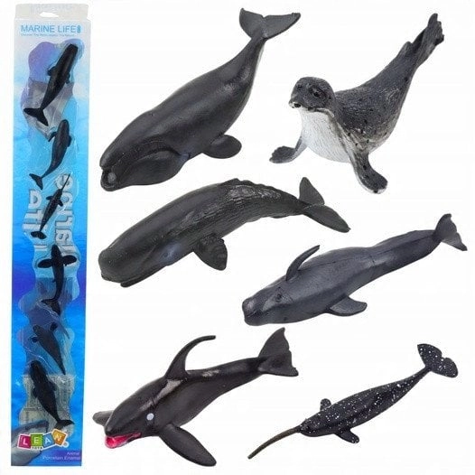 Zestaw Mini Figurek Zwierzęta Morskie Ssaki