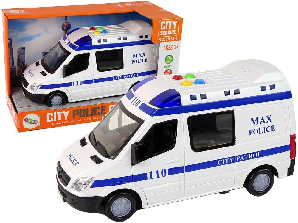 Lean Toys Police Car The friction