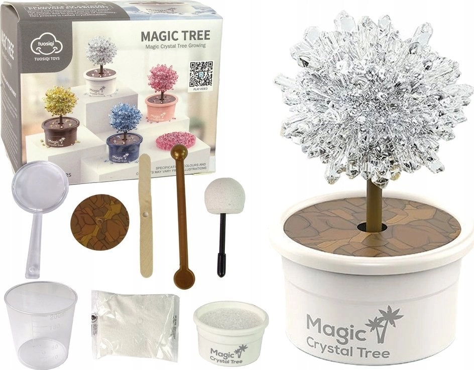 Magic silver crystal tree 15697 5905679072158