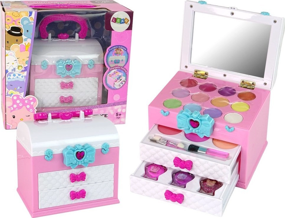 LeanToys Beauty Set in a Suitcase
