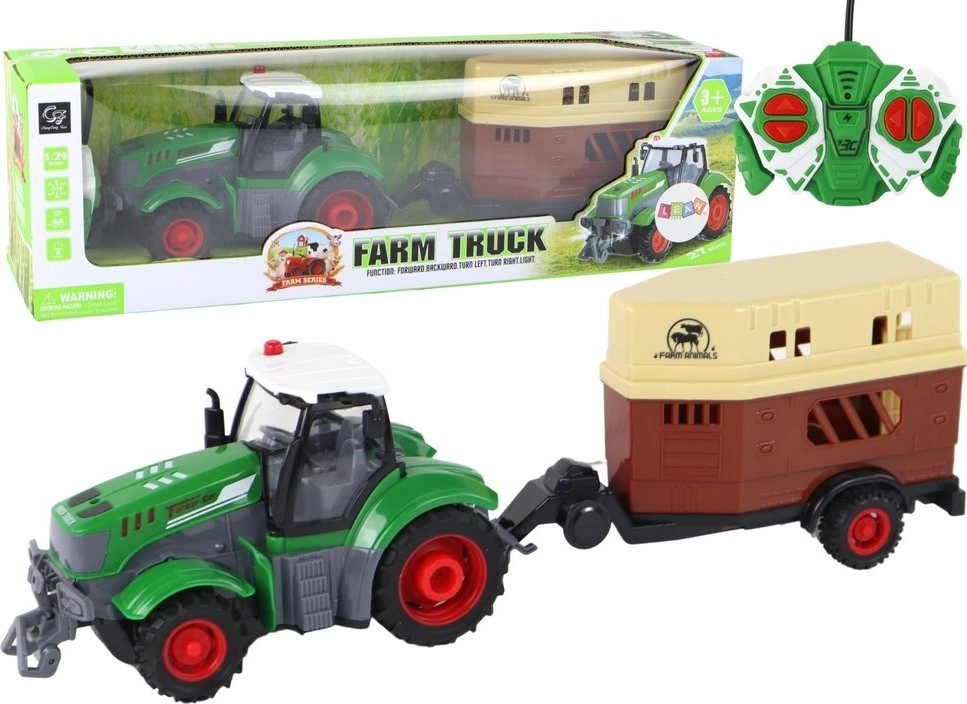 LeanToys RC Tractor Remote Controlled Tractor
