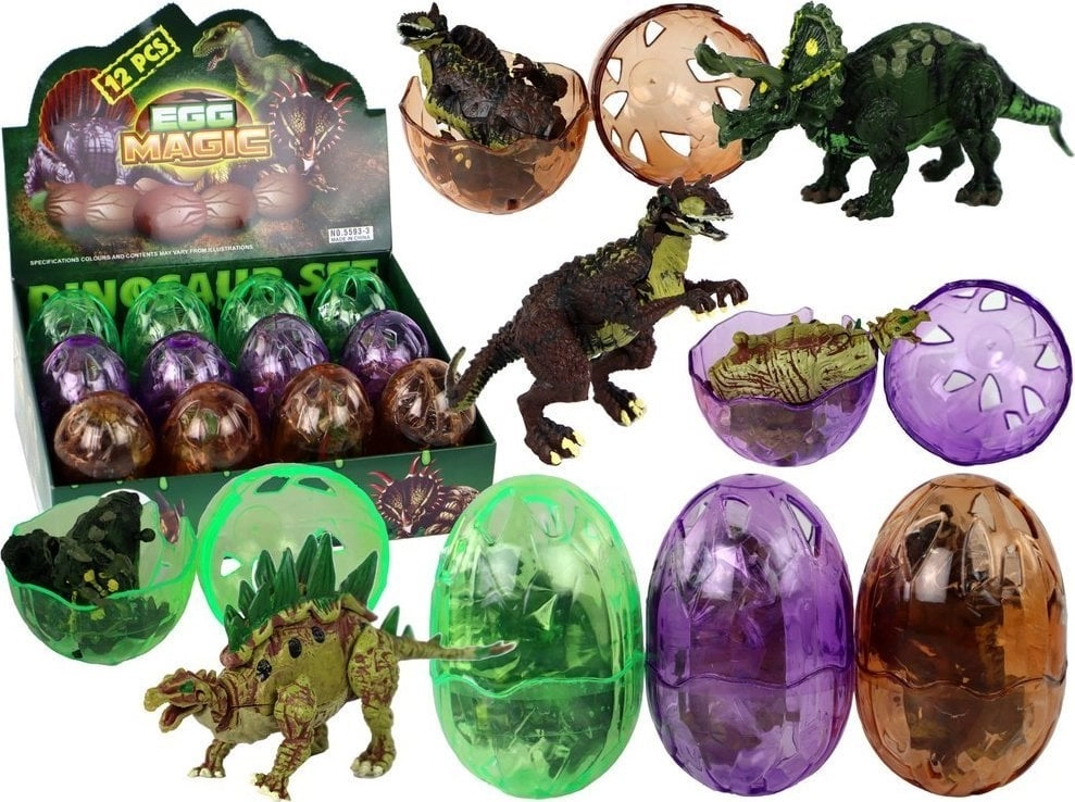 Dinosaur figurine egg 9cm MIX 16301