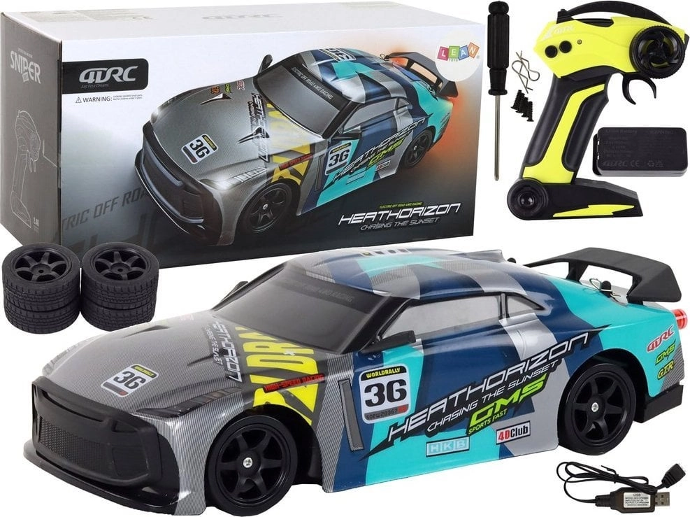 LeanToys Car Vehicle RC Sports Car