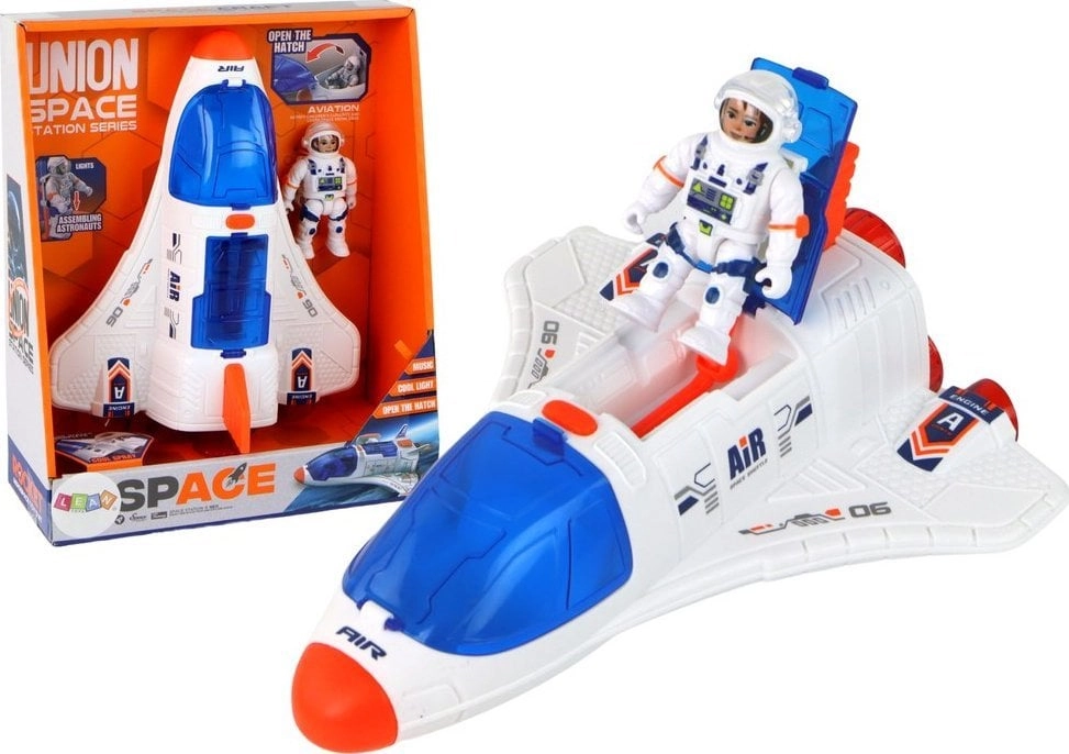 LeanToys Space Mission Space Set Rocket