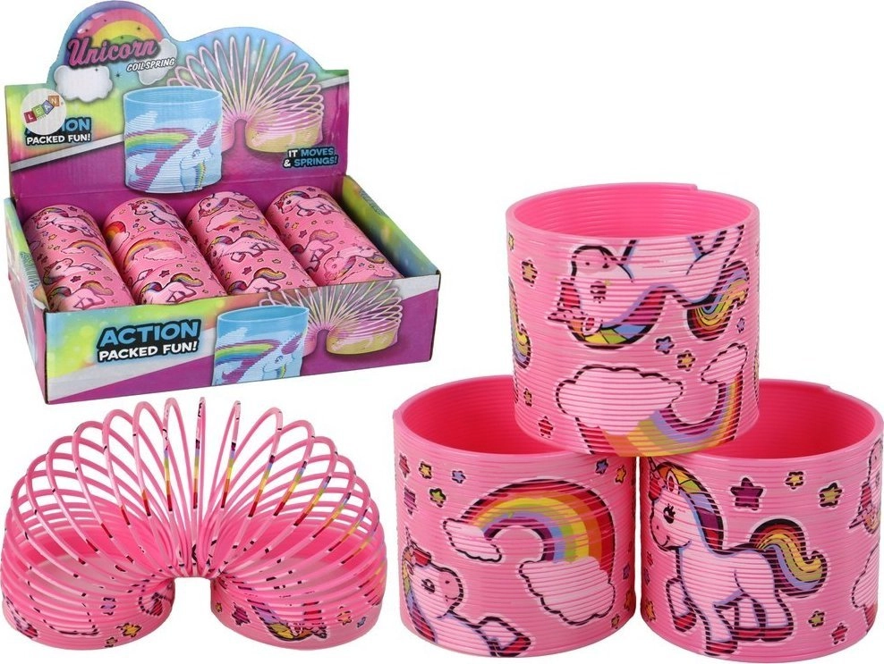 LeanToys Iconic Spring Light Pink Unicorn