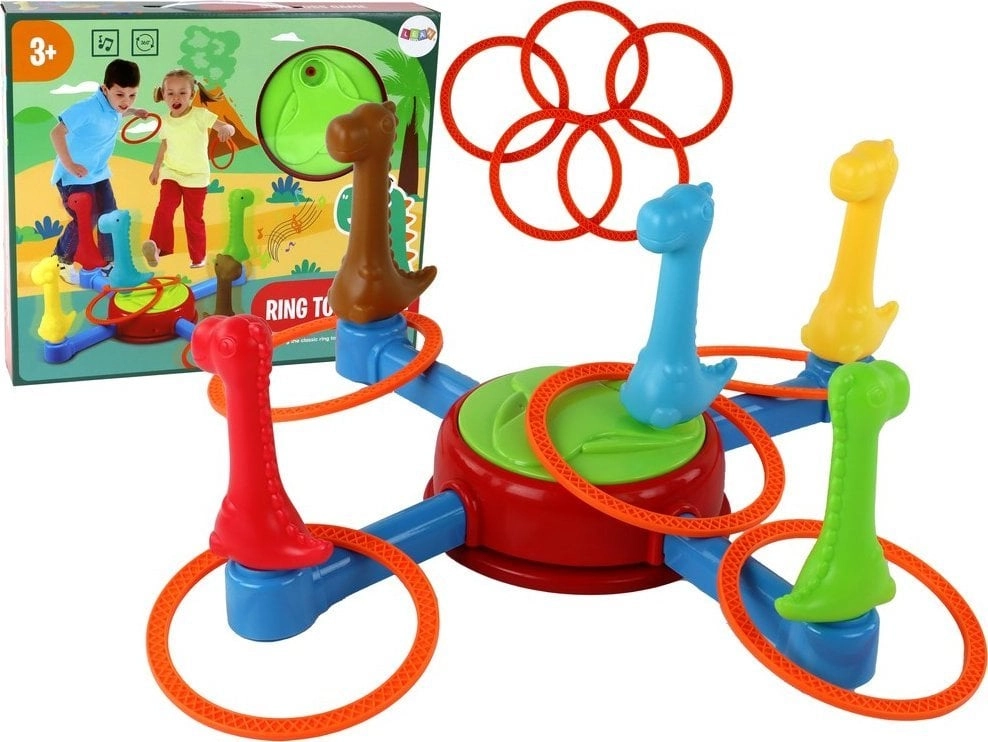 LeanToys Arcade Game Dinosaurs Rings 360*