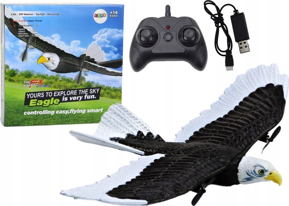 Remote Controlled Plane LeanToys Plane Eagle