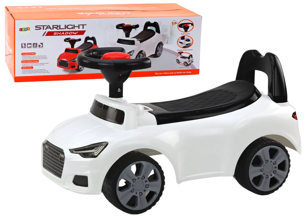 LeanToys Car Ride On With Backrest