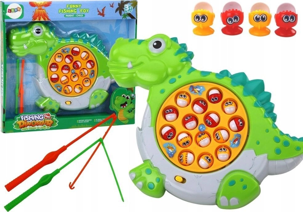 LeanToys Arcade Game Fishing Board Green