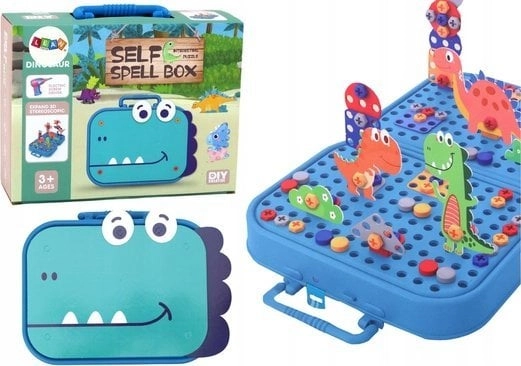 Dinosaur puzzle DIY suitcase 227 pieces