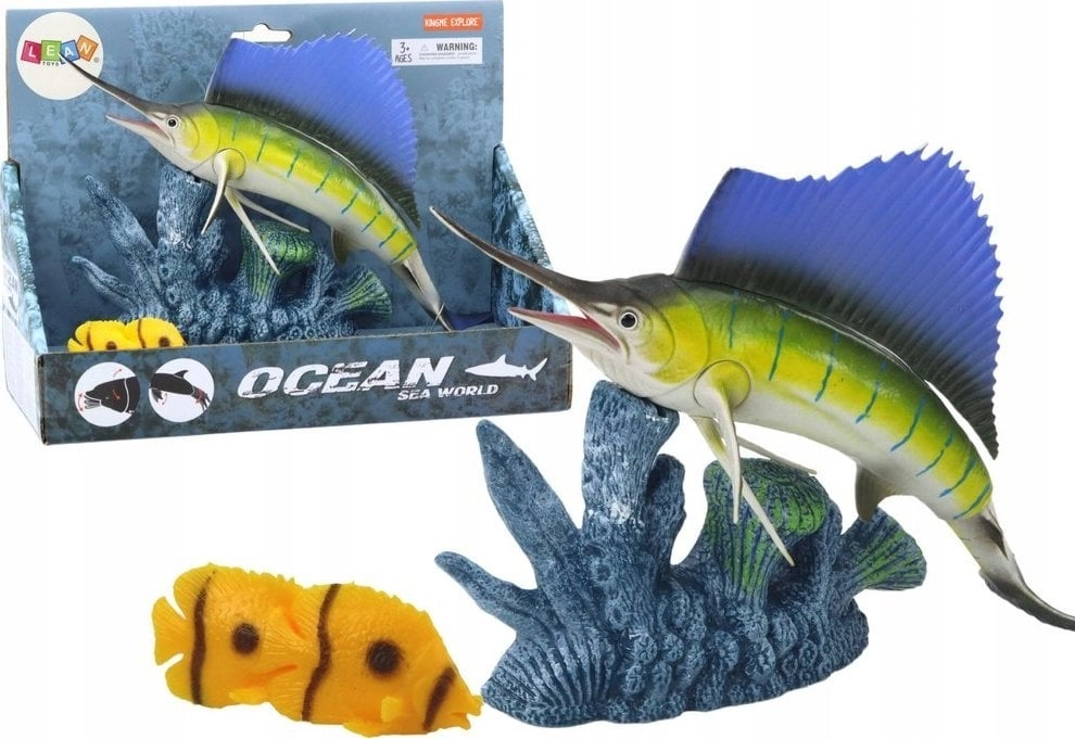 LeanToys Figurine Fish Figurine Swordfish Swordfish