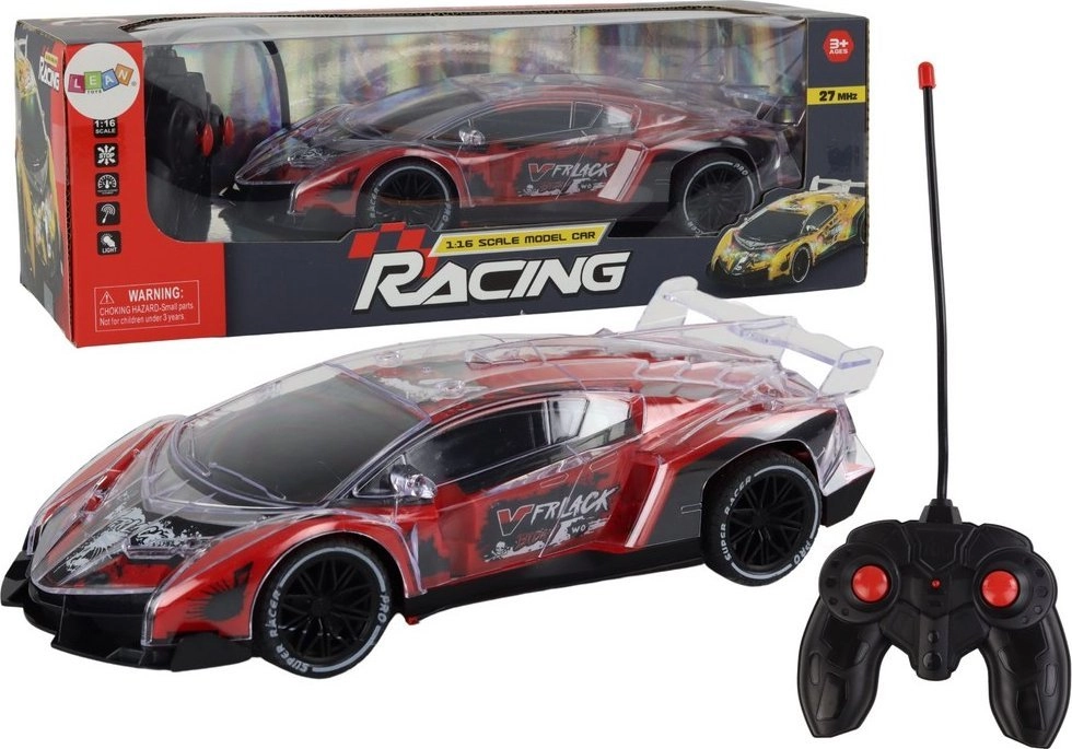 LeanToys Remote Controlled Sports Car RC
