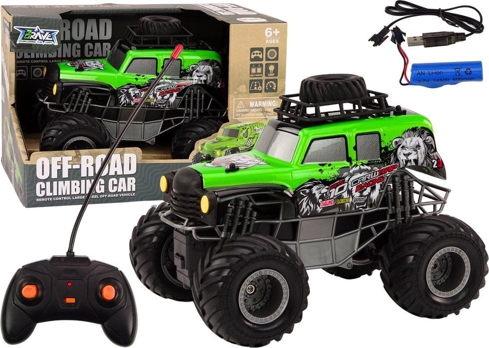 LeanToys RC Off-Road Remote Control Car
