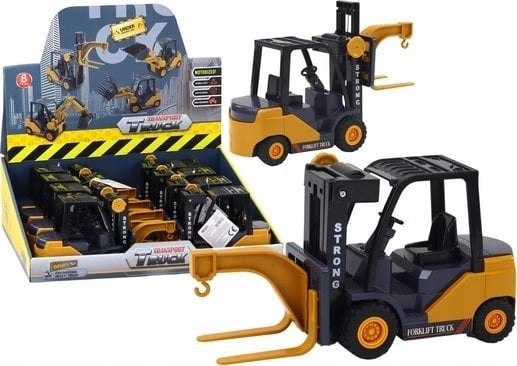 LeanToys Forklift With Hook Adjustable Friction