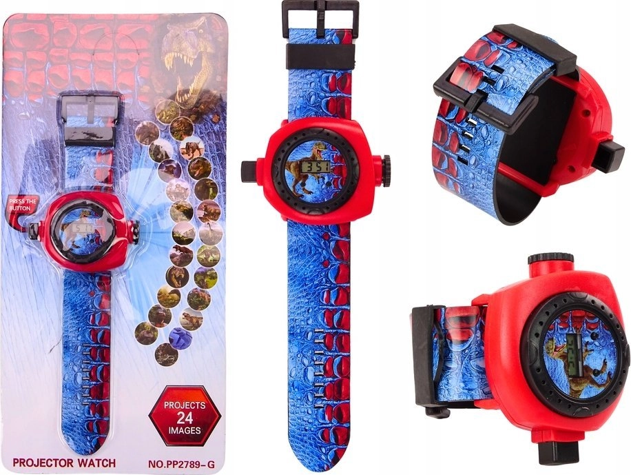 LeanToys Electronic Watch with Dinosaur Projector